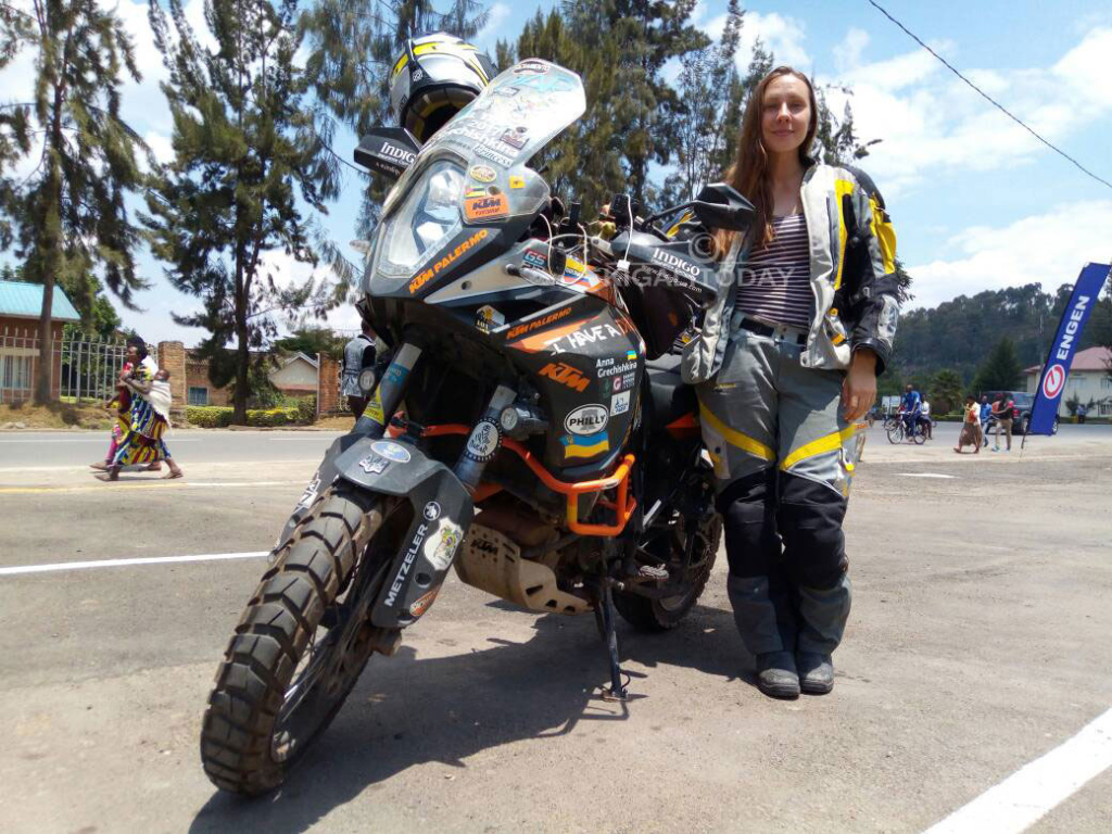 Four Years Touring The World On Motorbike Ukrainian Woman Now In