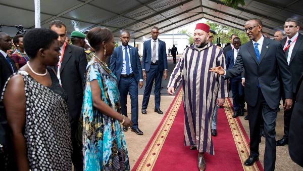 King Mohammed VI on a 3-day state visit in Rwanda