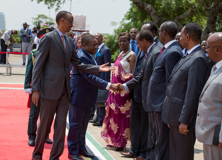 Kagame in Mozambique for State Visit – KT PRESS