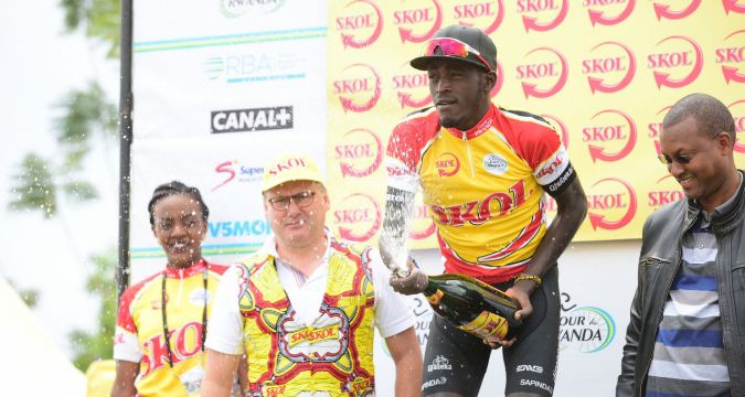 Valens Ndayisenga wins Stage VI (Musanze - Kigali)