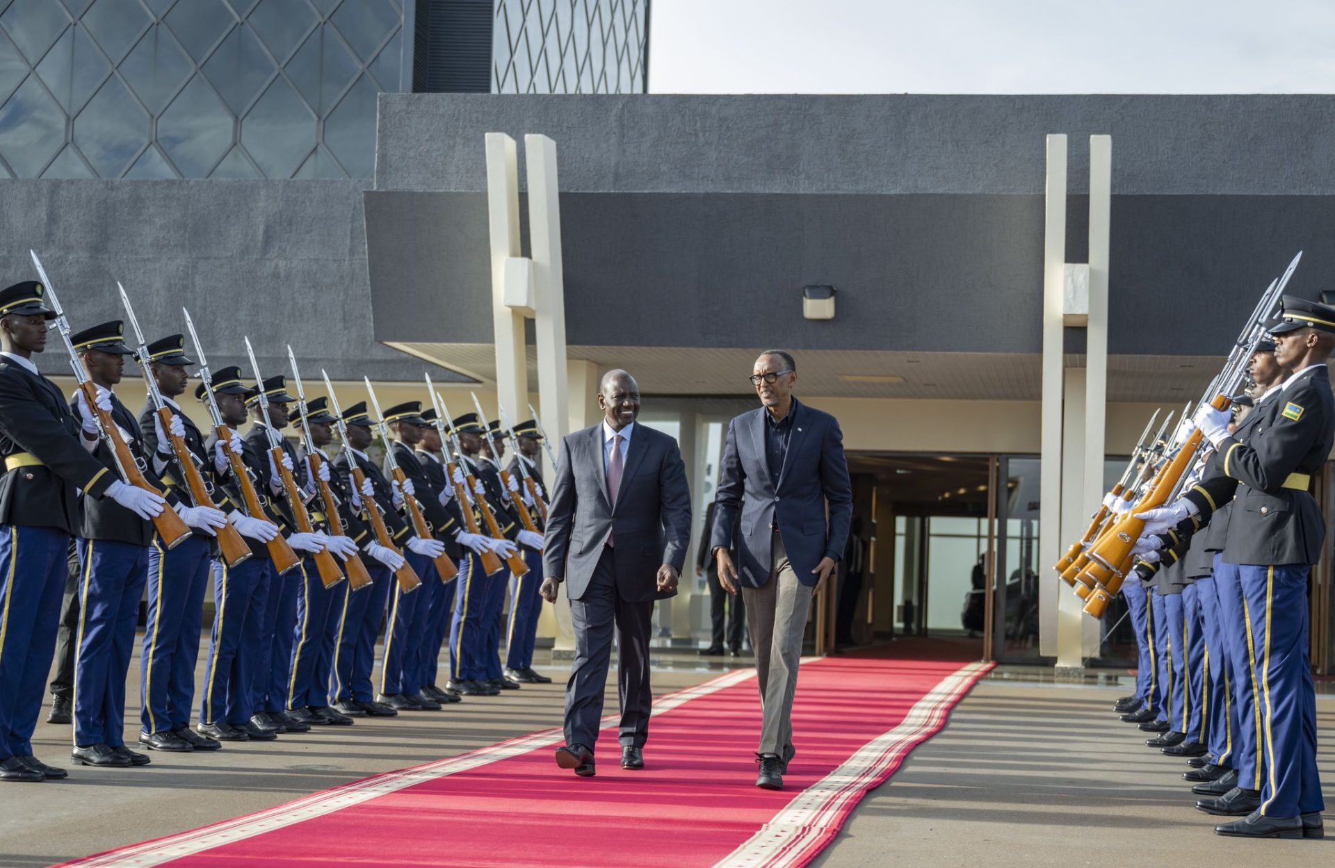 PHOTOS: Kagame Bids Farewell To Ruto As Kenyan Leader Concludes Two-Day ...