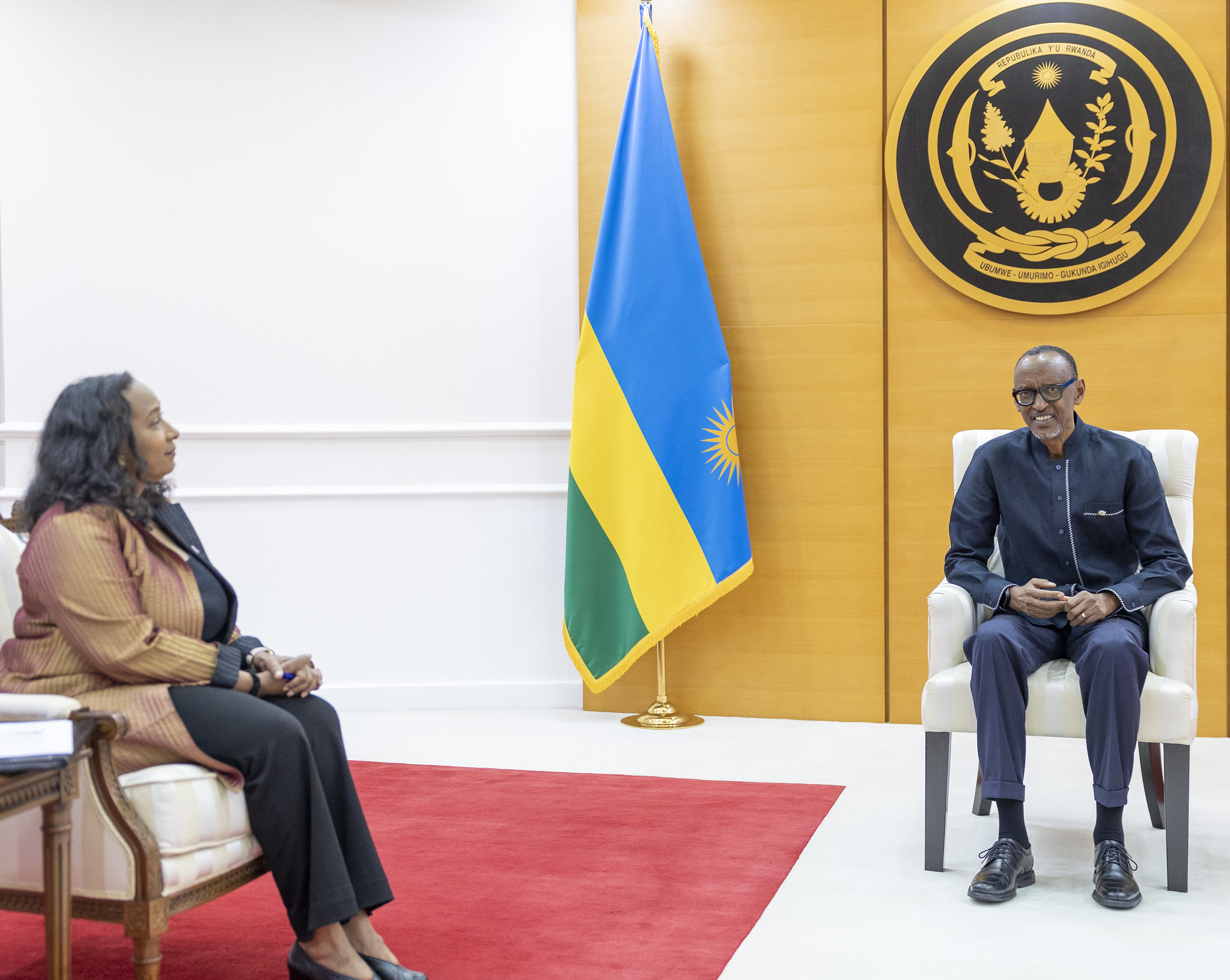 PHOTOS: President Kagame, ITC Head Talk Trade, Investment – KT PRESS